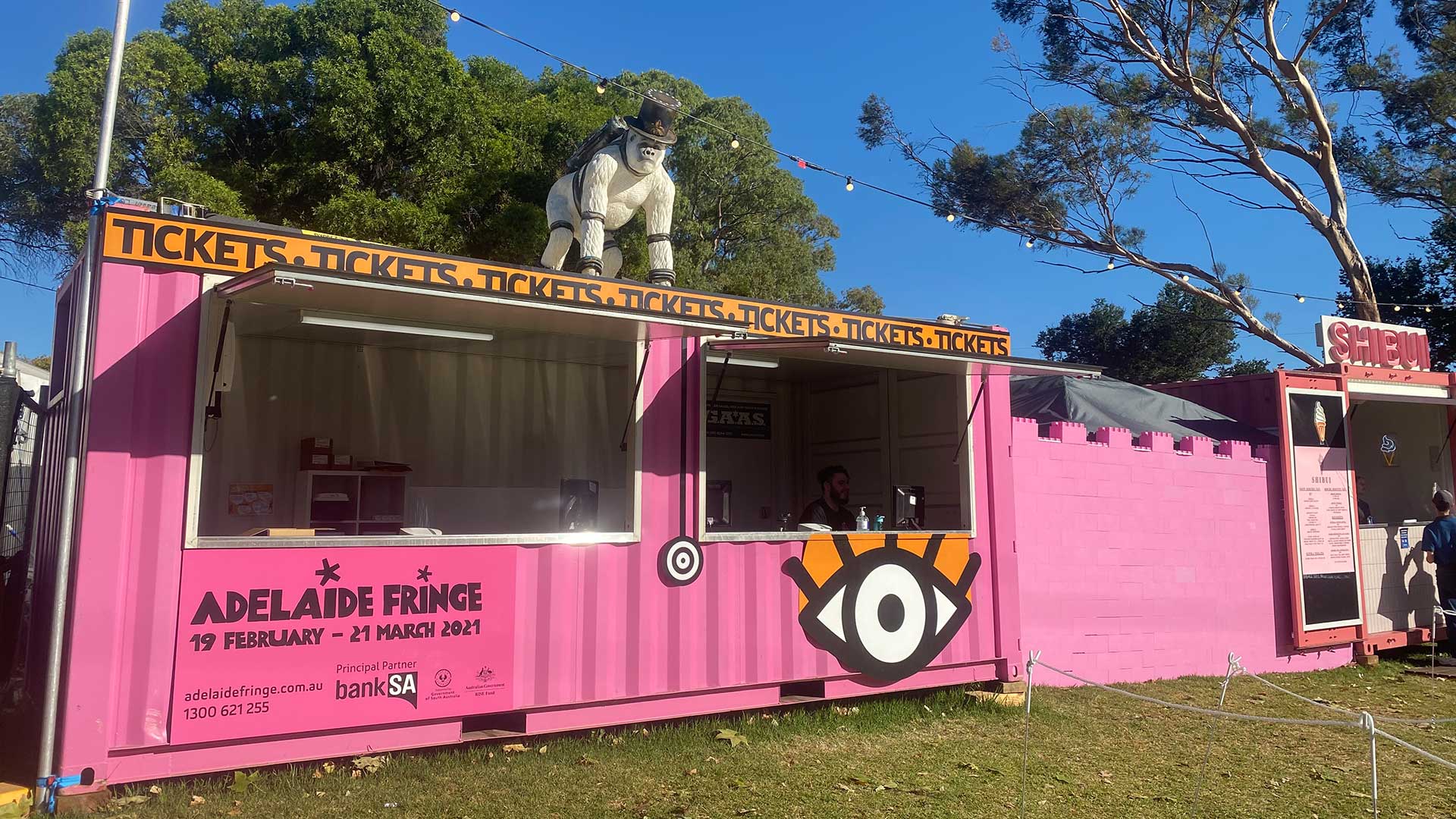Container rental for Adelaide Fringe