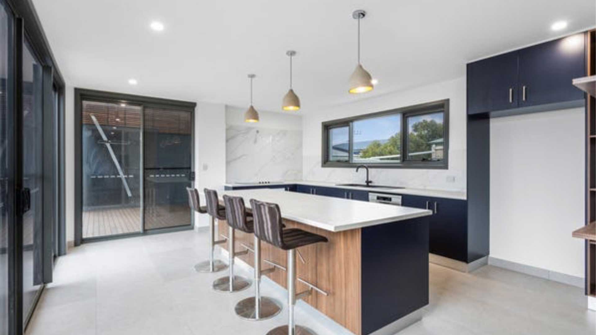Thompsons Shipping Container Beach House kitchen